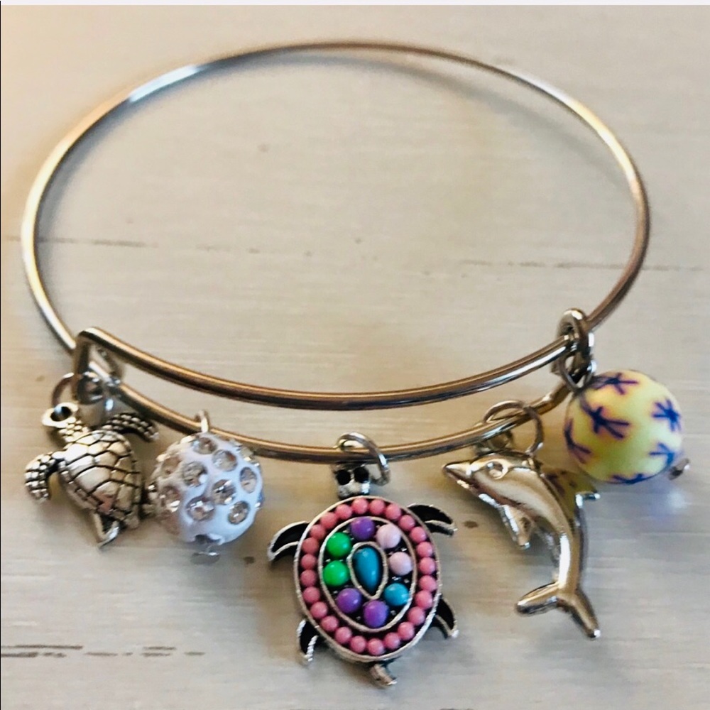 Beautiful Dangle Charm Bracelet